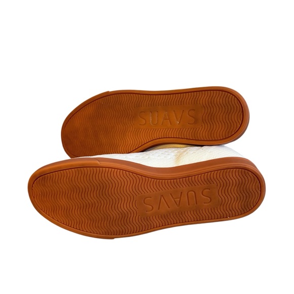 Suavs Zilker Knit Sneaker in Marshmallow Sz 9 - Picture 7 of 9